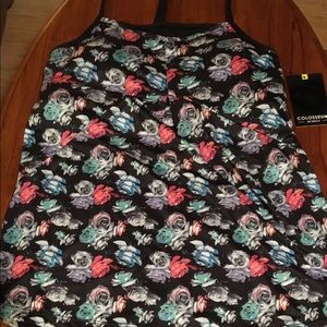 NWT Colosseum Athletic Top with built-in bra
